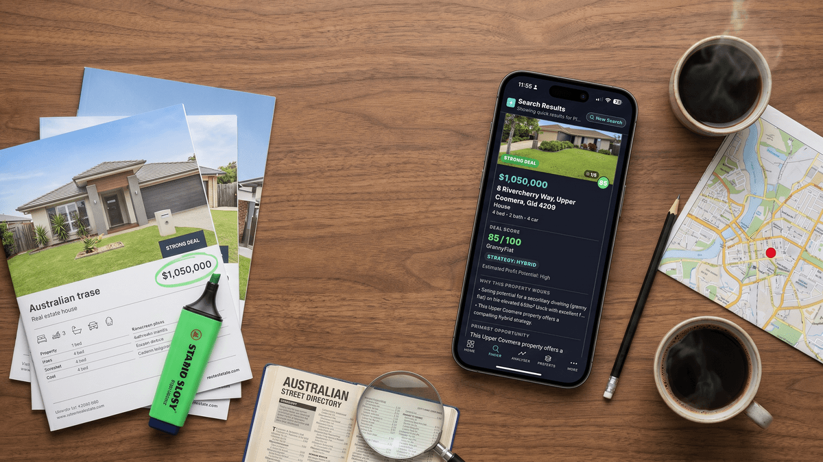 FlipPro AI Finder marketing shot