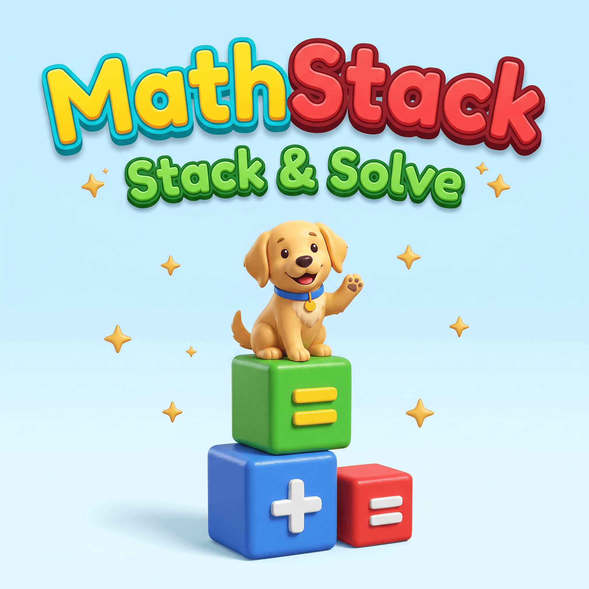 MathStack splash screen
