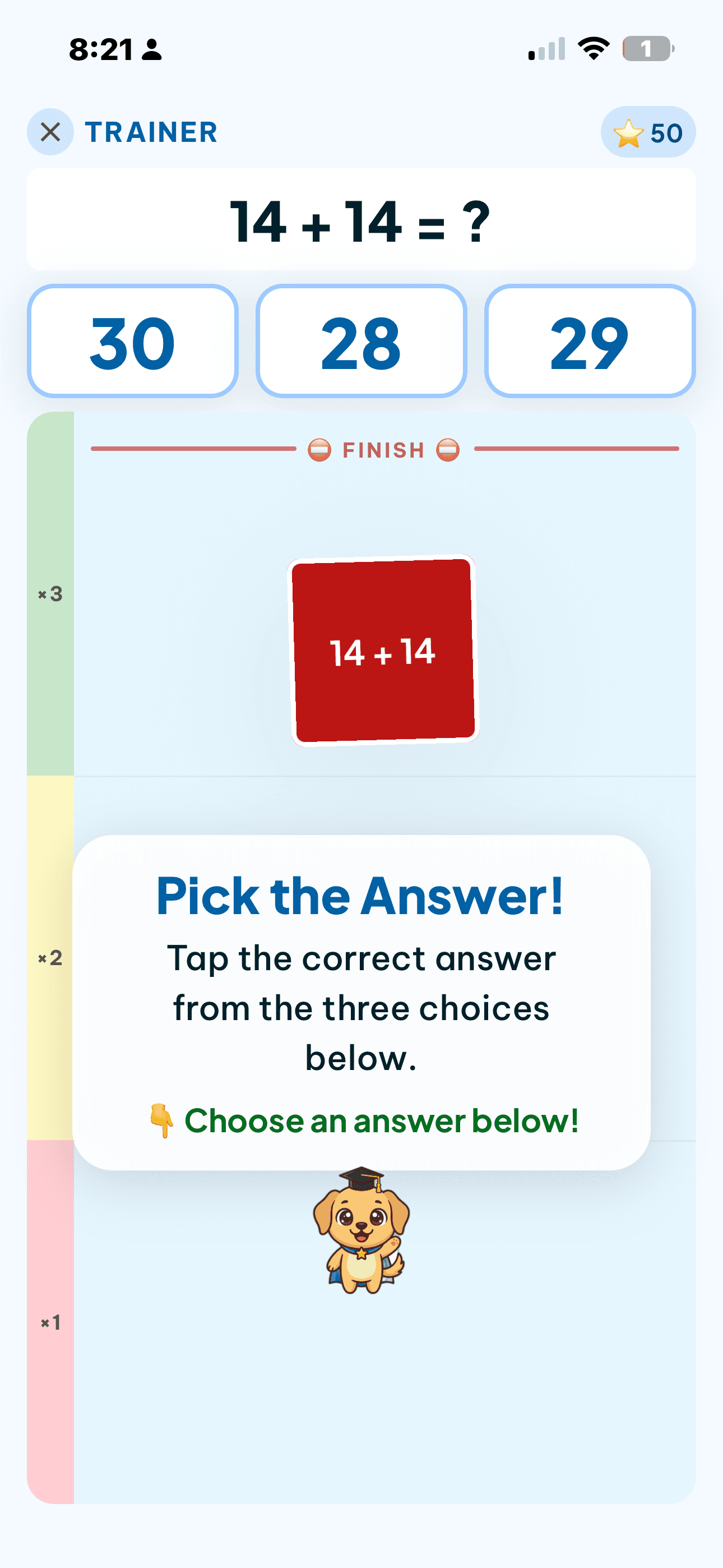 MathStack gameplay